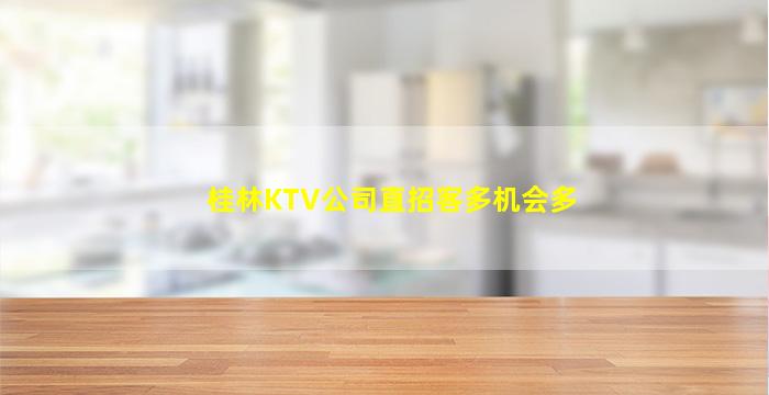 桂林KTV公司直招客多机会多